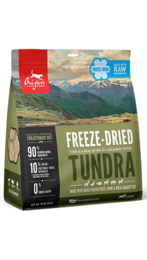 ORIJEN Freeze-Dried Food: Tundra