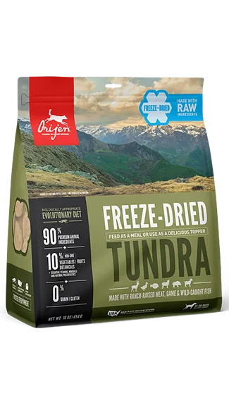 ORIJEN Freeze-Dried Food: Tundra