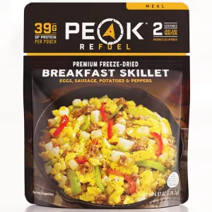 Peak Refuel Freeze-Dried Breakfast Skillet Pouch - 2 Serving Pouch