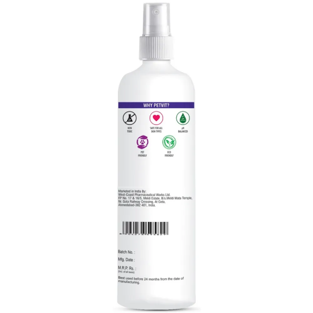 Petvit Plant Based Natural Waterless Shampoo for Dogs