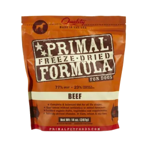 Primal Nuggets Beef Formula Freeze-Dried Dog Food