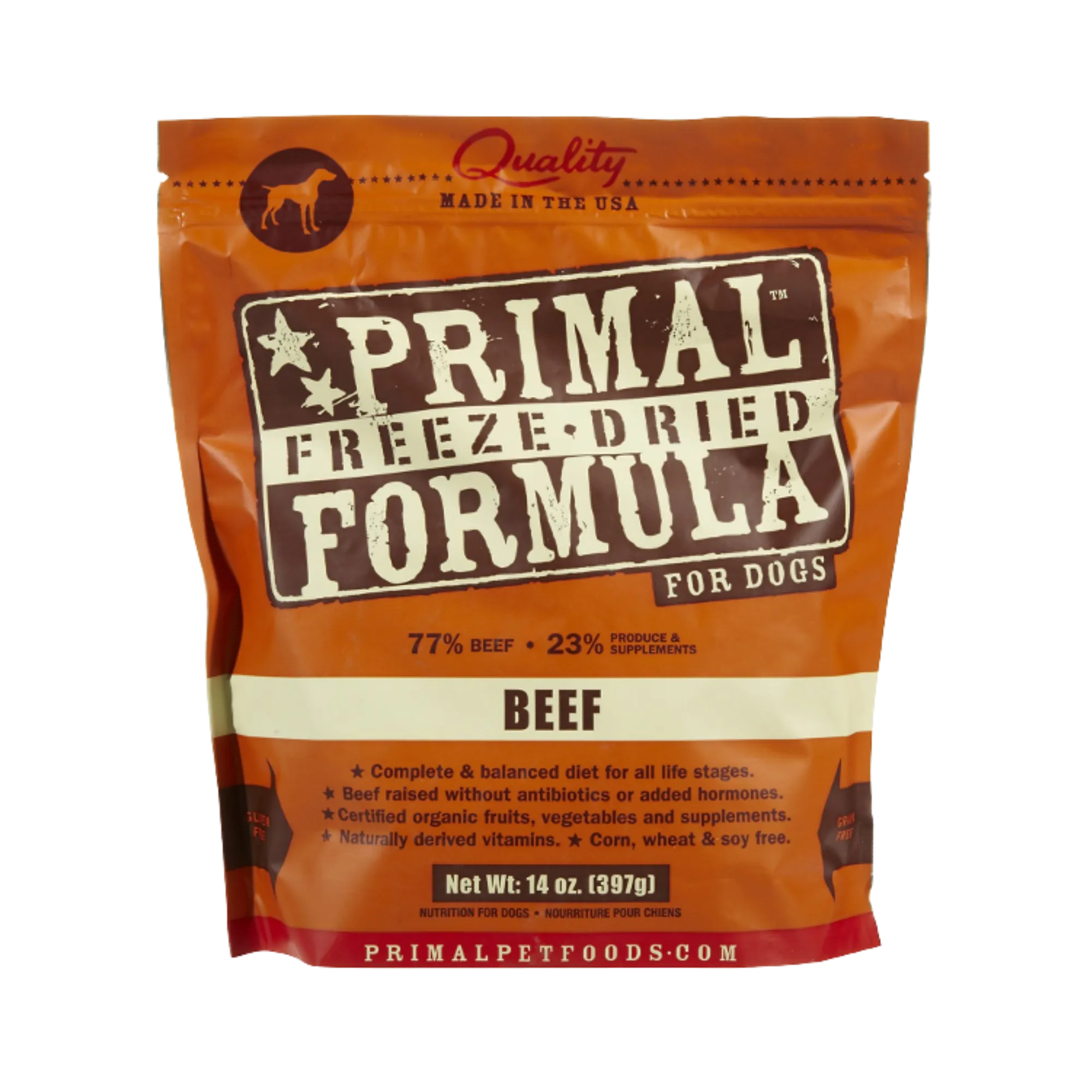 Primal Nuggets Beef Formula Freeze-Dried Dog Food