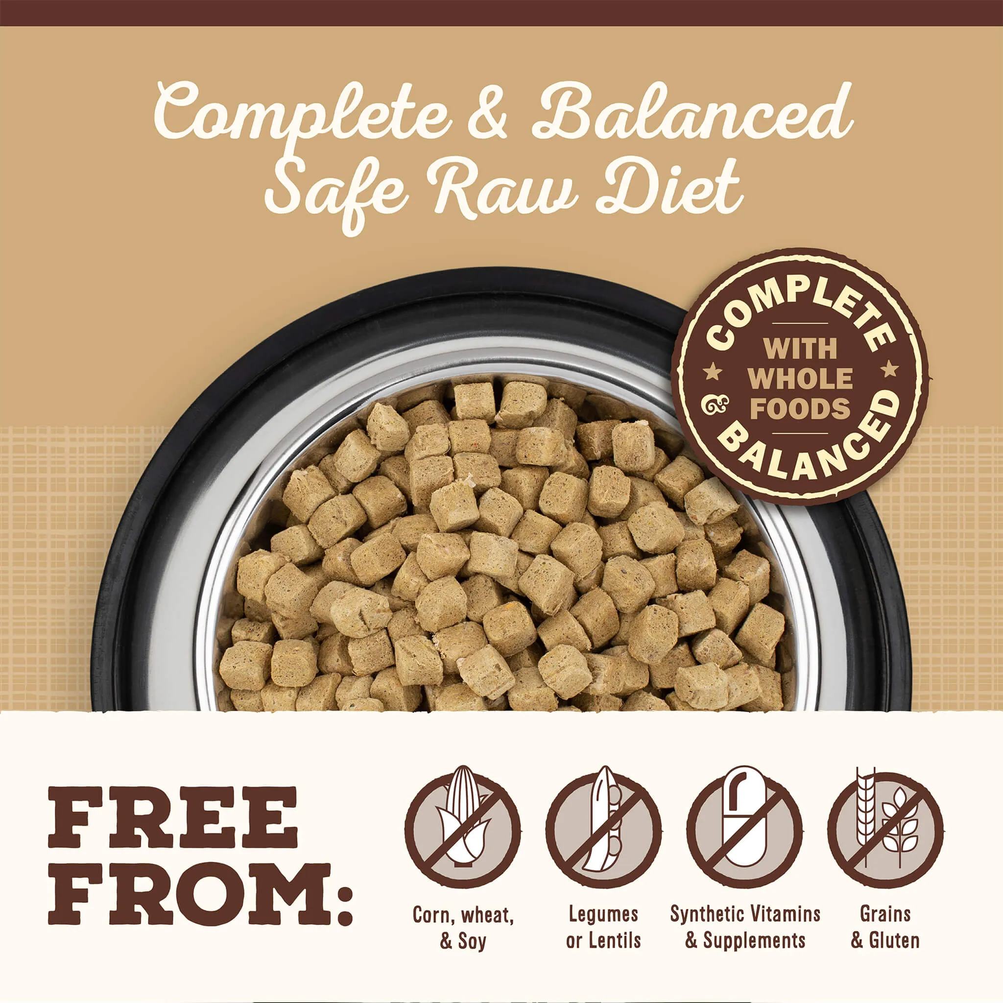 Primal Pet Foods Pronto Freeze-Dried Raw Dog Food