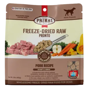 Primal Pronto Pork Formula Freeze-Dried Dog Food