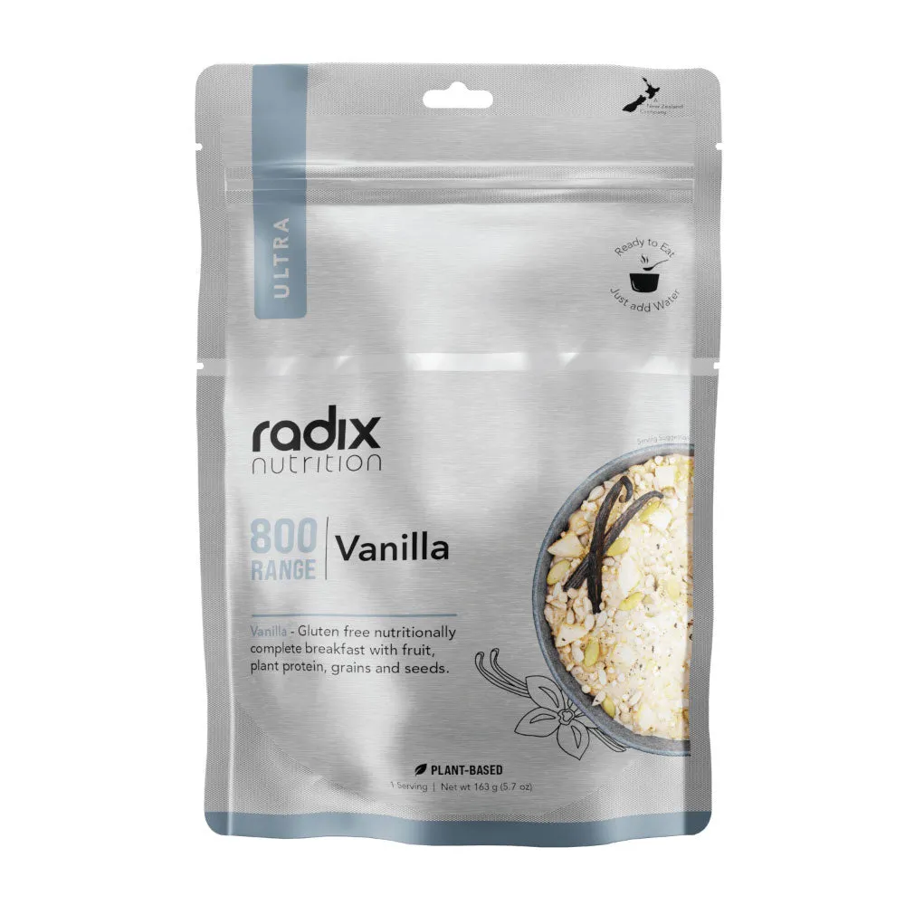 Radix Nutrition Ultra v9 Vanilla Breakfast Meal (163g) 800kcal