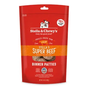 Stella & Chewy's Dog Freeze-Dried Dinner Patties - Super Beef 14oz