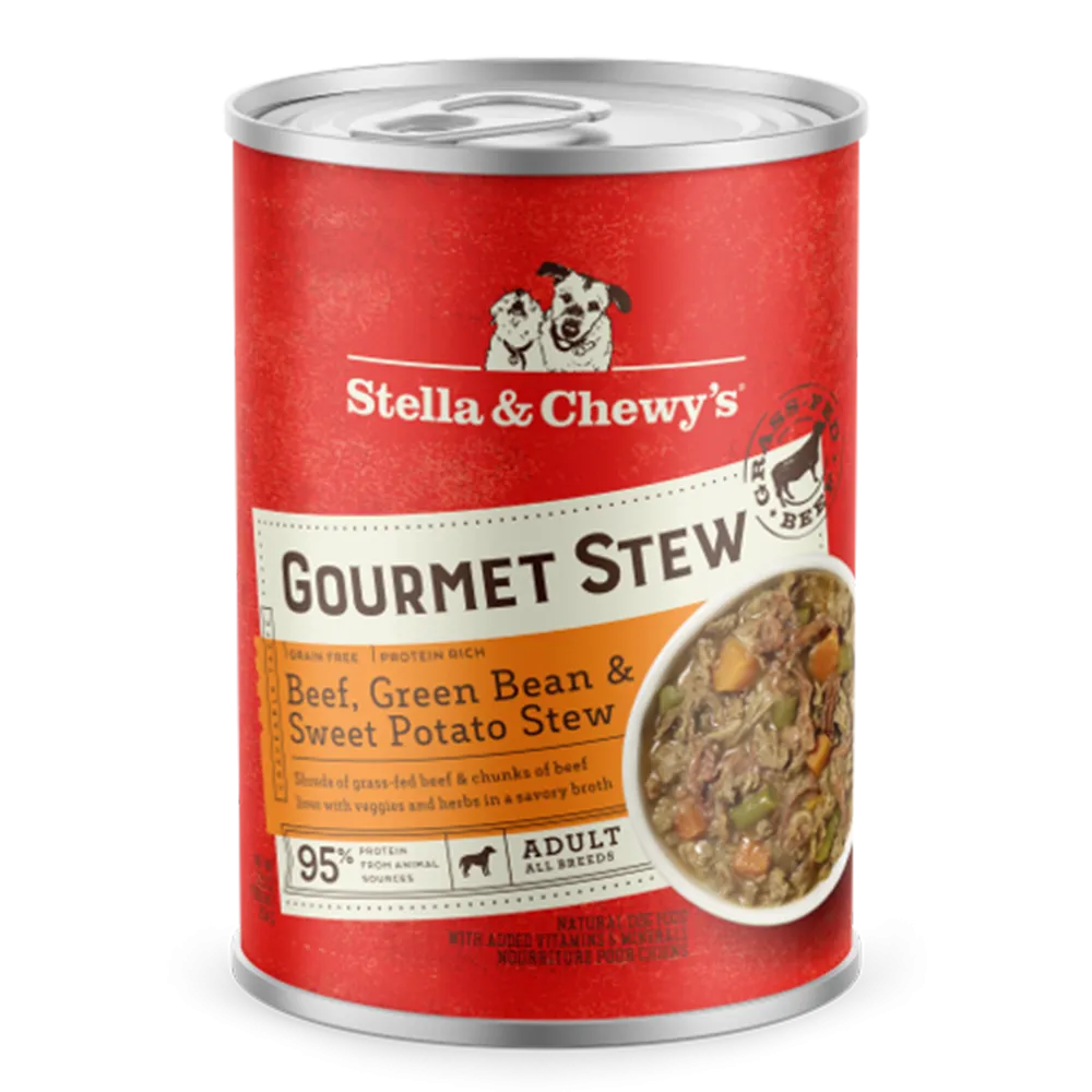 Stella & Chewy's Dog Gourmet Stew Beef, Green Bean & Sweet Potato Stew 12.5oz