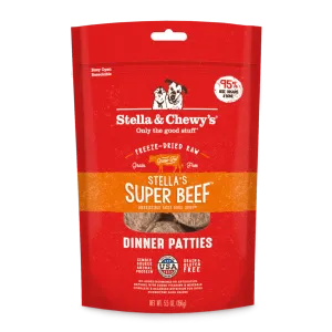 Stella & Chewy's Stella's Super Beef Dinner Patties Freeze-Dried Dog Food