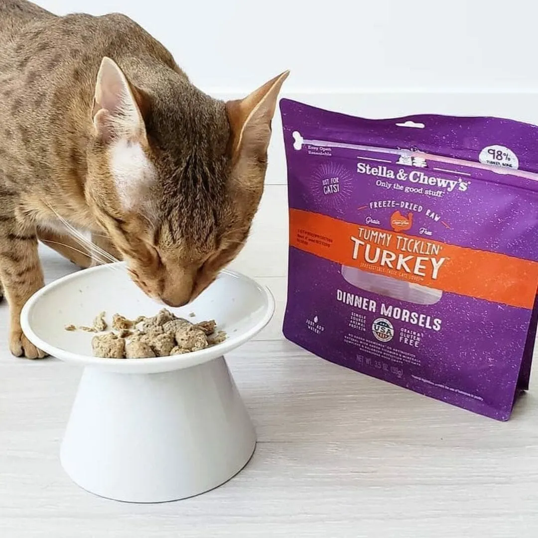 Stella & Chewy's Tummy Ticklin' Turkey Dinner Freeze-Dried Cat Food