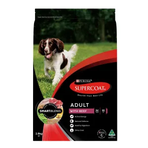 Supercoat Beef Adult Dry Dog Food