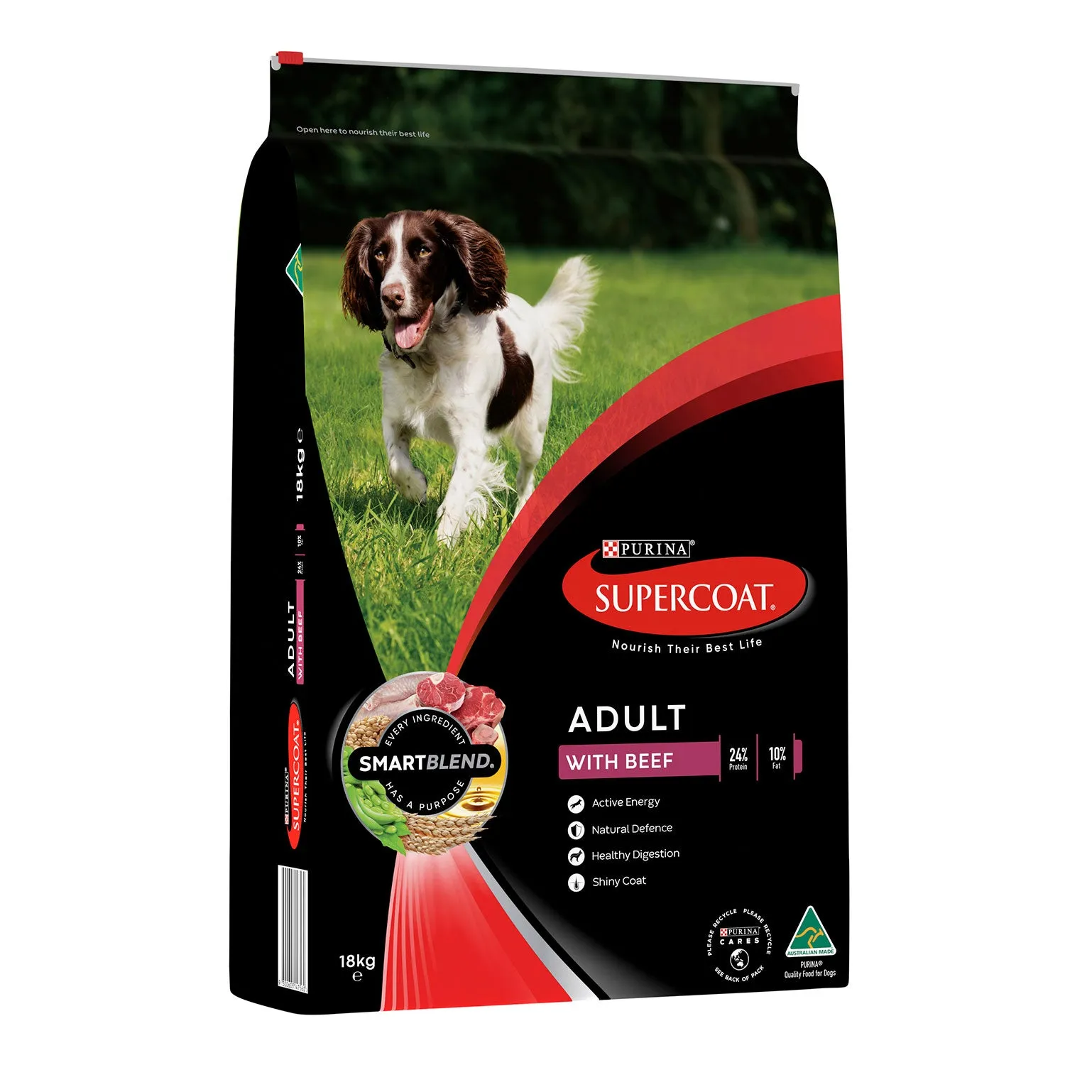 Supercoat Beef Adult Dry Dog Food