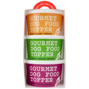 Swell Gourmet Frozen Dog Food Toppers Variety Pack 4.5 oz