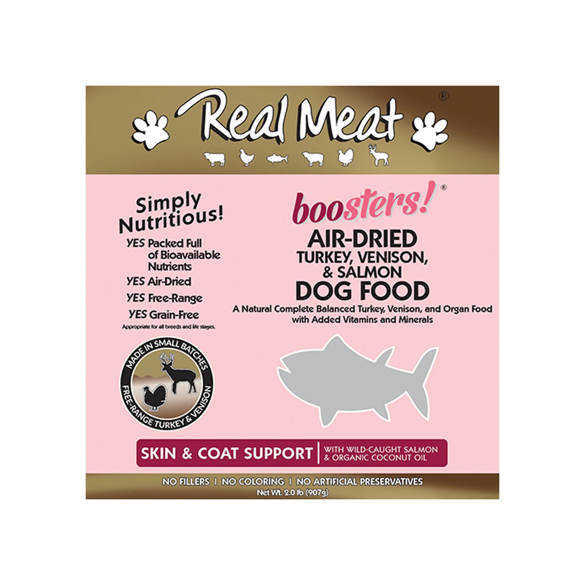 The Real Meat Company Boosters Air-Dried Dog Food