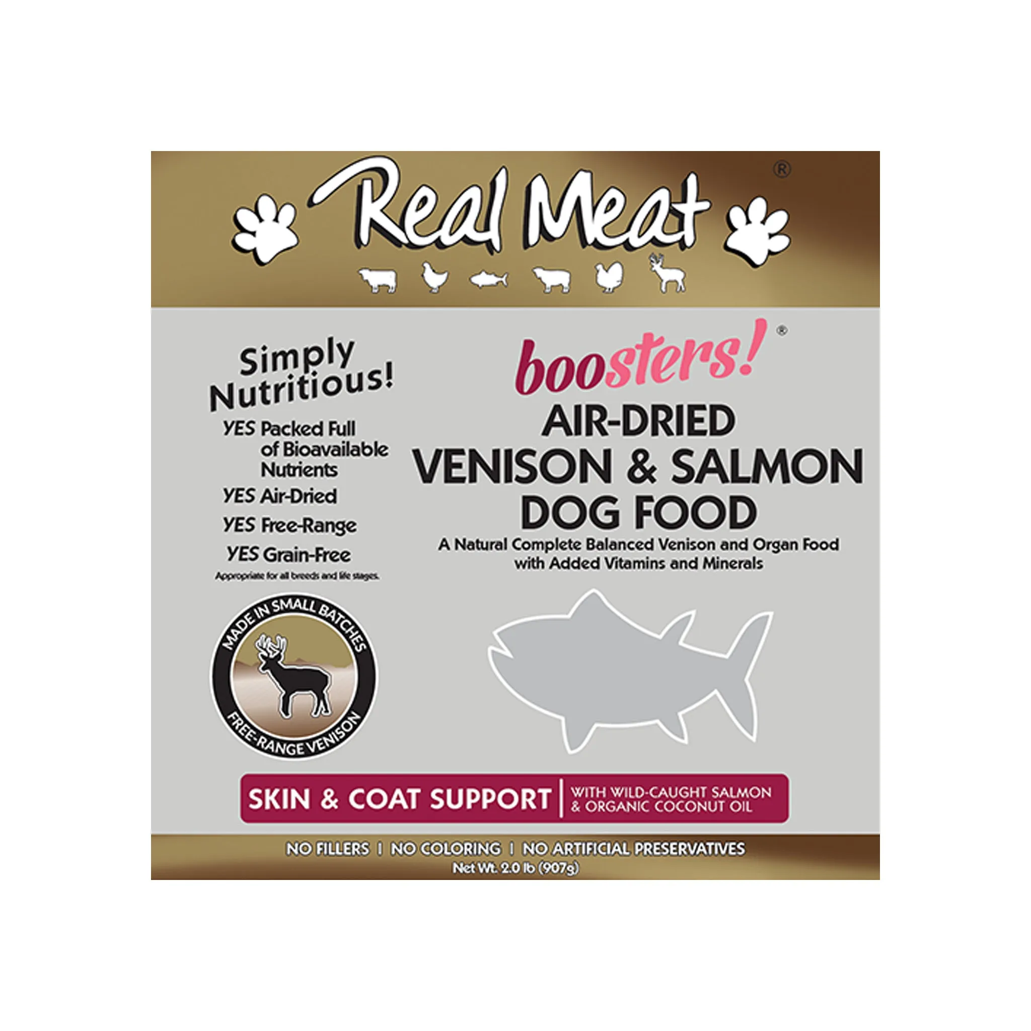 The Real Meat Company Boosters Air-Dried Dog Food