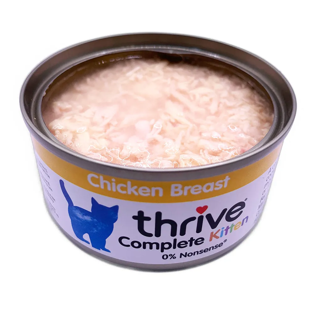 Thrive Chicken Breast Wet Kitten Food 75g