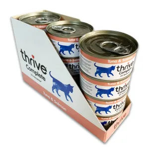 Thrive Tuna and Salmon Wet Cat Food 75g x 12