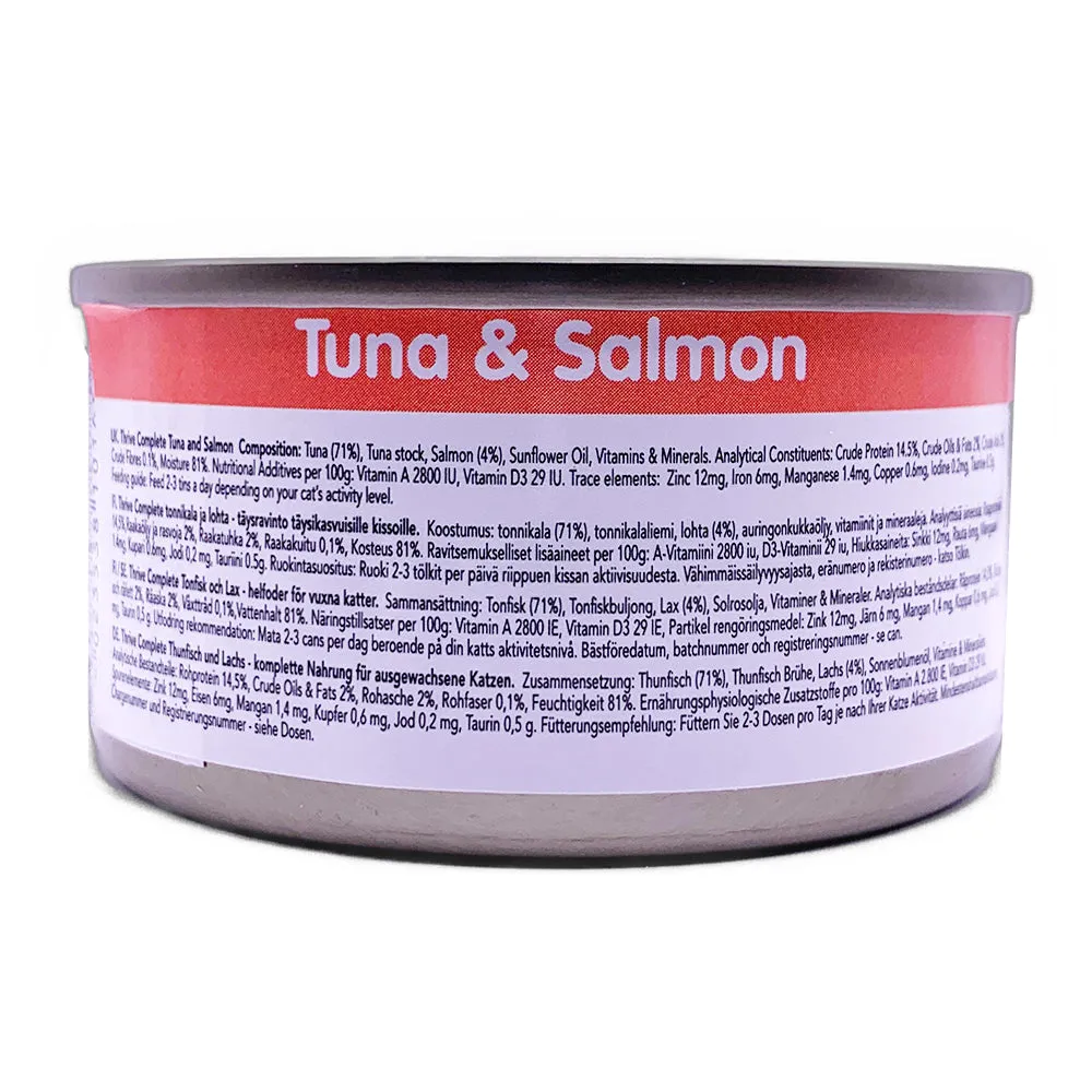 Thrive Tuna and Salmon Wet Cat Food 75g