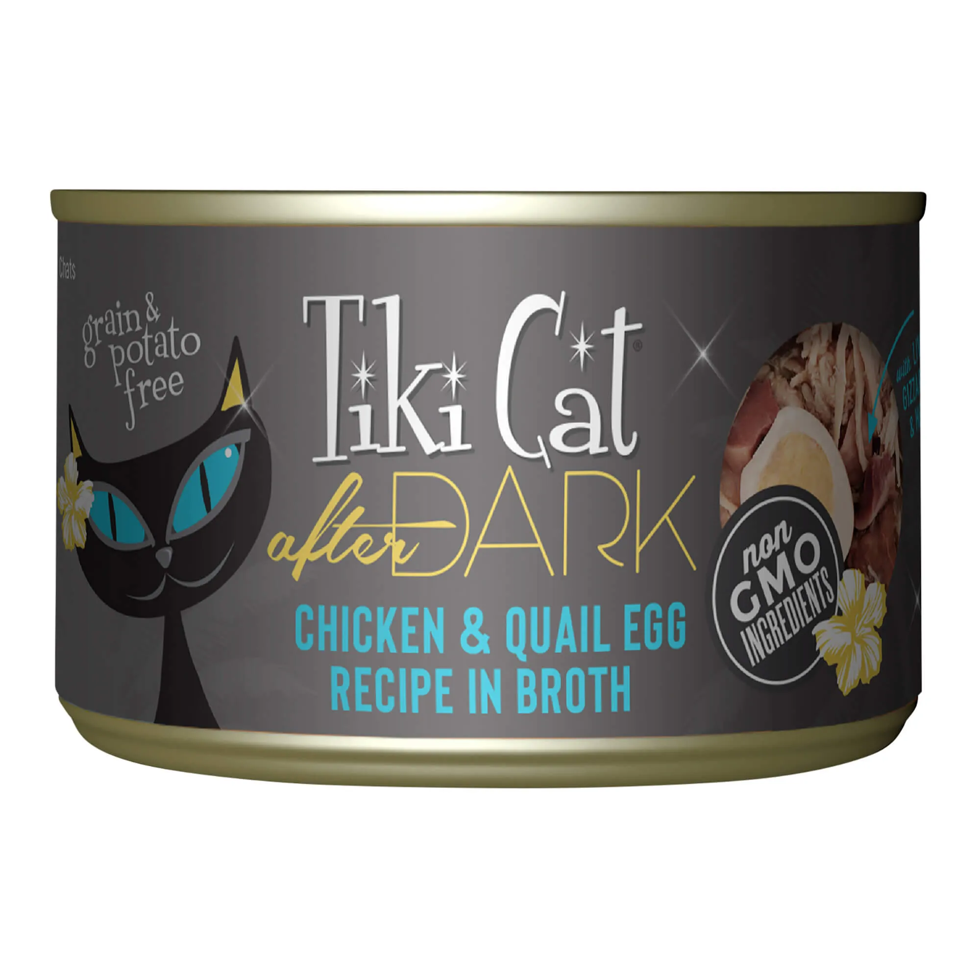 Tiki Cat After Dark Wet Cat Food, Chicken & Quail Egg