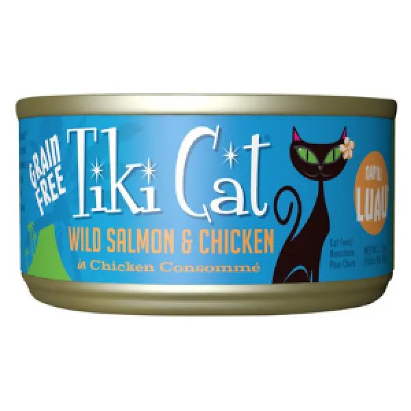 Tiki Cat Napili Luau Wild Salmon & Chicken Canned Cat Food