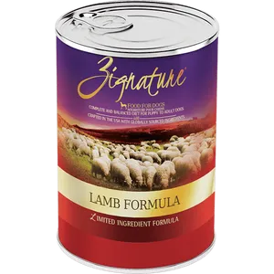 Zignature Lamb Limited Ingredient Formula Canned Dog Food 13oz