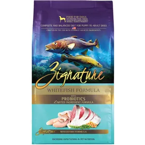 Zignature Whitefish Limited Ingredient Formula Dry Dog Food