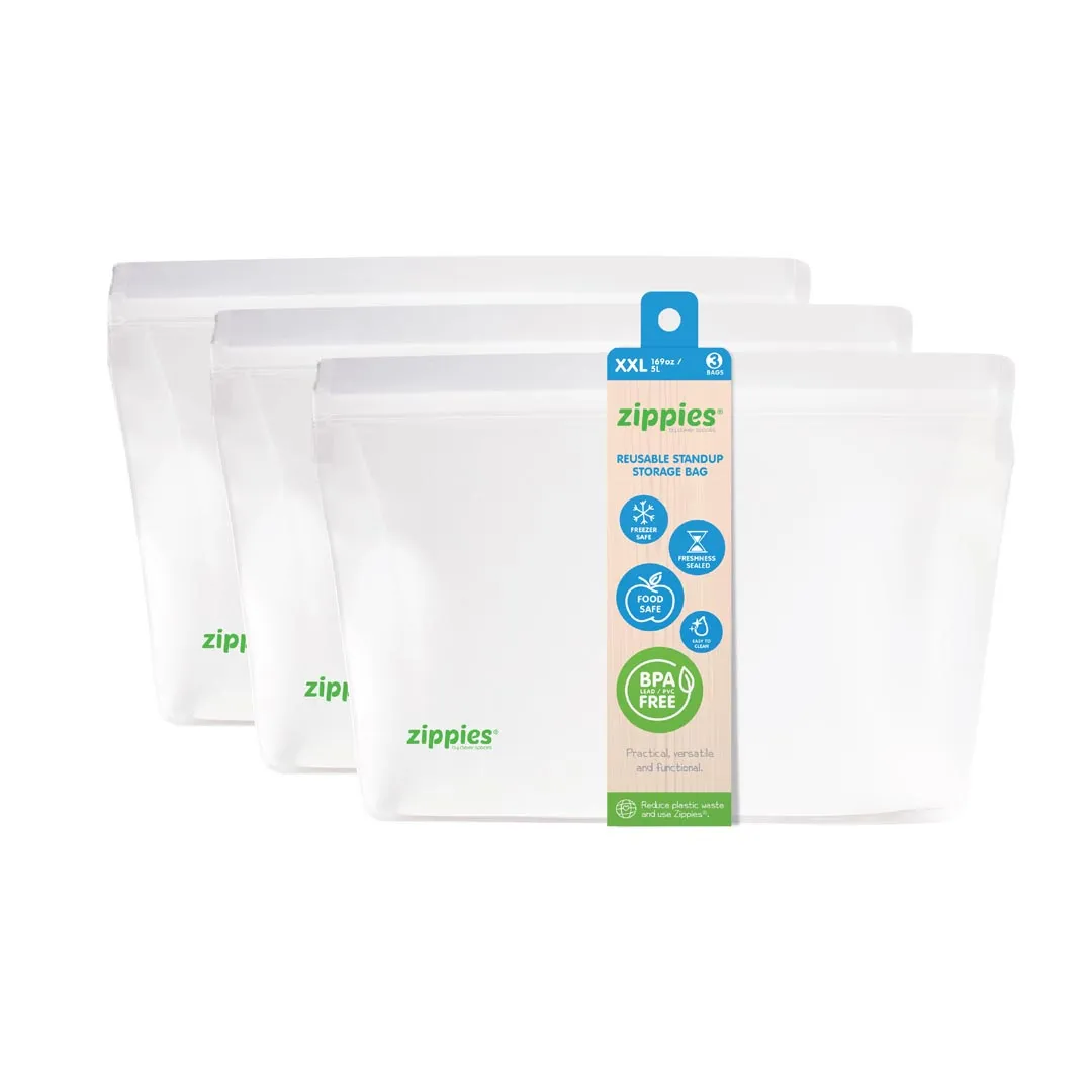 Zippies – Reusable Standup Storage Bags