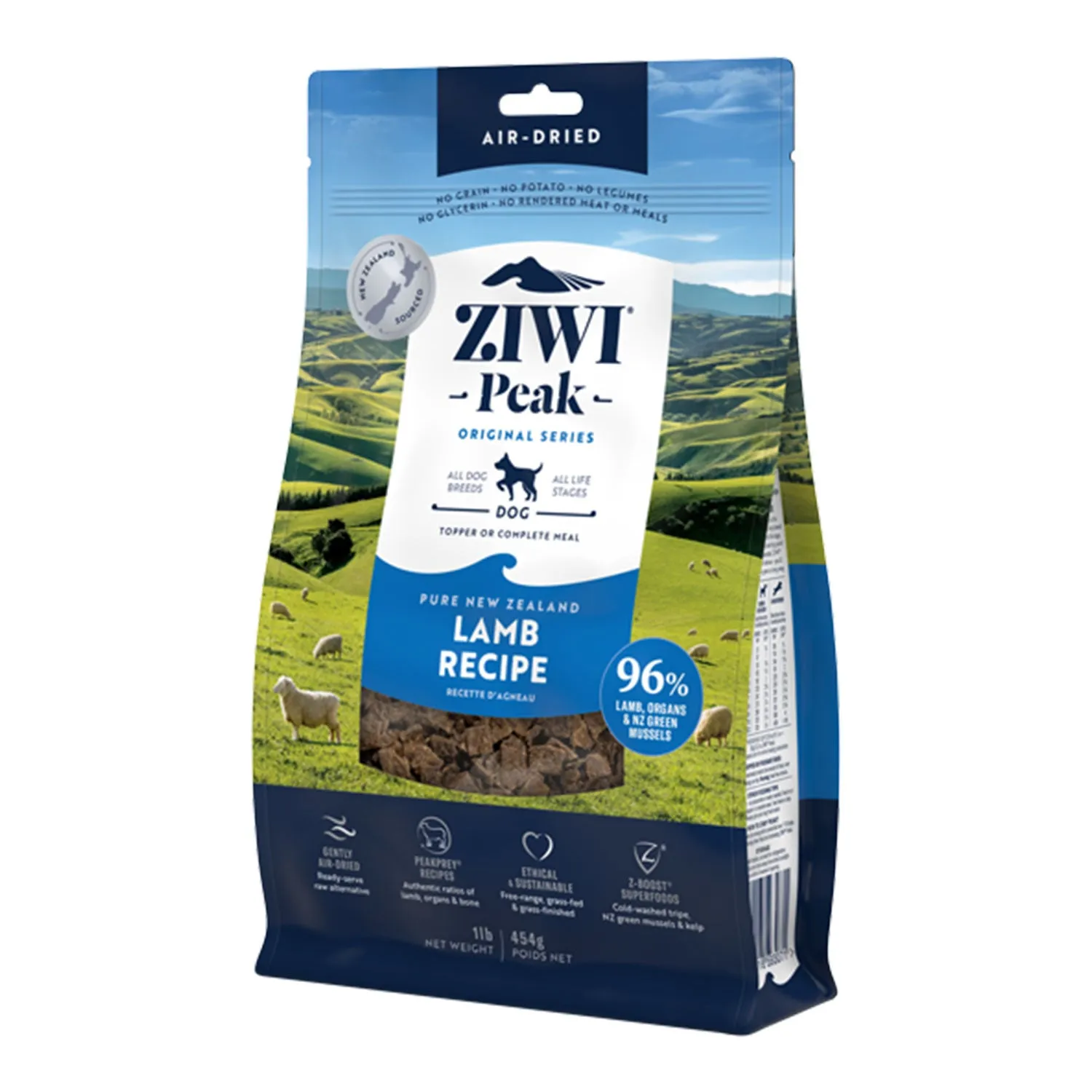 ZIWI Peak Lamb Air Dried Dry Dog Food