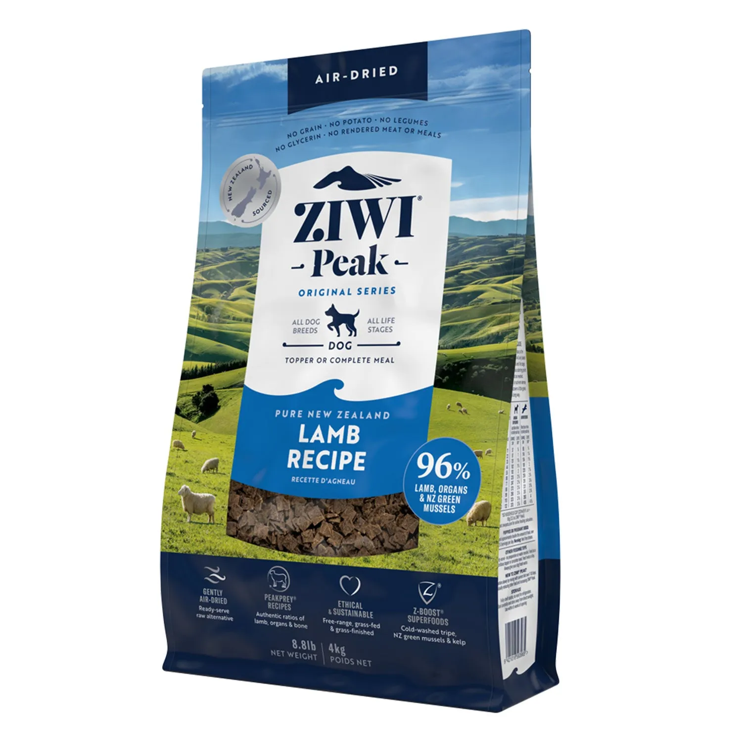 ZIWI Peak Lamb Air Dried Dry Dog Food