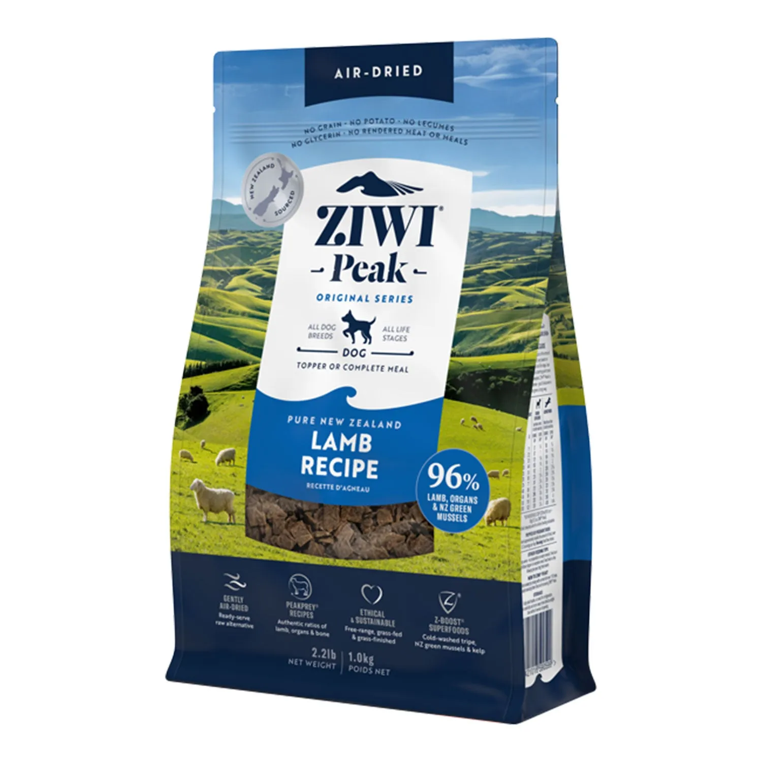 ZIWI Peak Lamb Air Dried Dry Dog Food